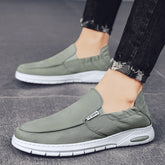 Zapatos casuales de verano sin cordones con diseño de paraguas y guisantes para hombre